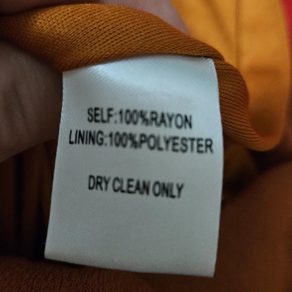 COTTON CANDY ruffle strap pant jumpsuit. Rust color. Size medium - Picture 13 of 14